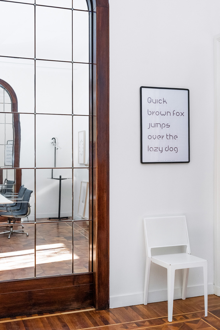 Alphabet Silkscreen Art by Danese Artemide Accessories